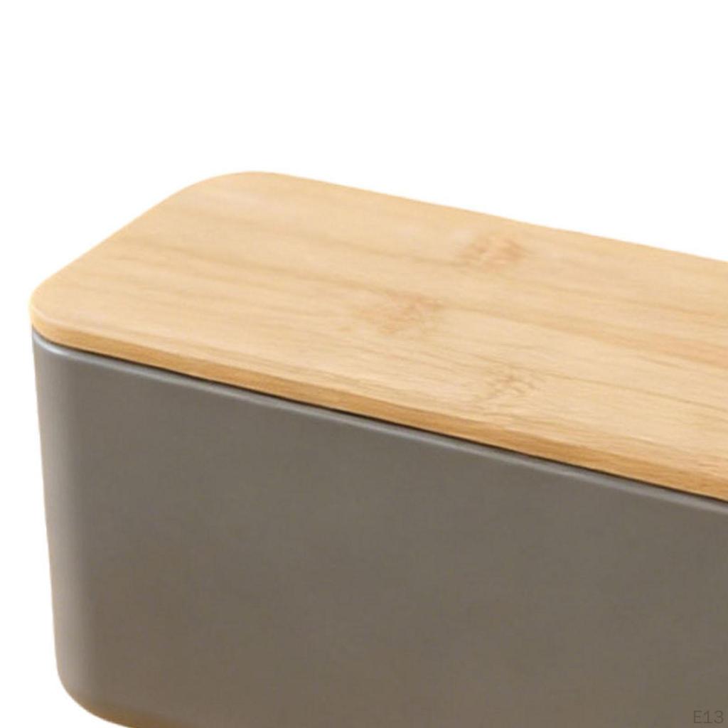 Bread Box with Cutting Board Lid Bin for Kitchen Counter Storage Container Breadbox