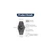 Men's Analog Quartz Watch Octagonal Design Waterproof Resin Strap Fashion Accessory