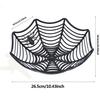 New Models5Pcs Spider Web Candy Bowls, Halloween Party Decorations - Plastic Treat Baskets for Trick or Treat, Kids Birthday, First Communion, Bar & B