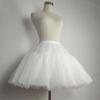 Soft Mesh Lolita Petticoat Boneless Design Tutu Puffy Skirt Ball Gown Underskirt  Wedding Dress