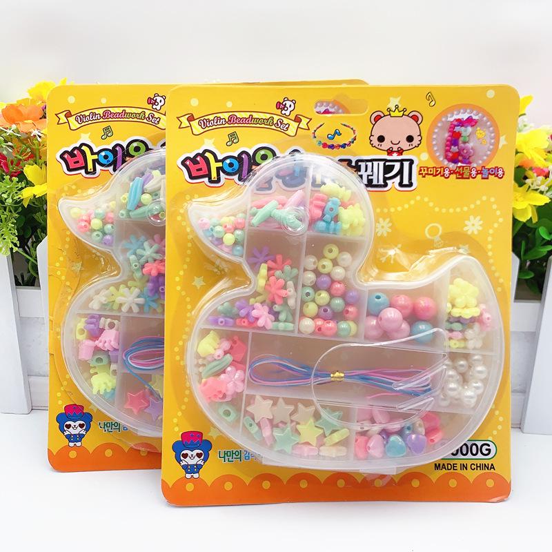 

Creative Children s Beading Set: Cartoon-Shaped Necklace Making Kit