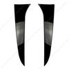 Auto Heckklappenfenster Seiten Canard Splitter Spoiler Flügel für BMW X1 E84 2009 2010 2011 2012 2013 2014 2015 Karosseriebausätze Zubehör
