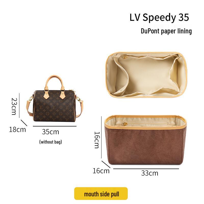 Organizer für Innenfutter für Lv Speedy Taschen: Größen 25, 30, 35, 20, 16 Nano, Ultraleicht.