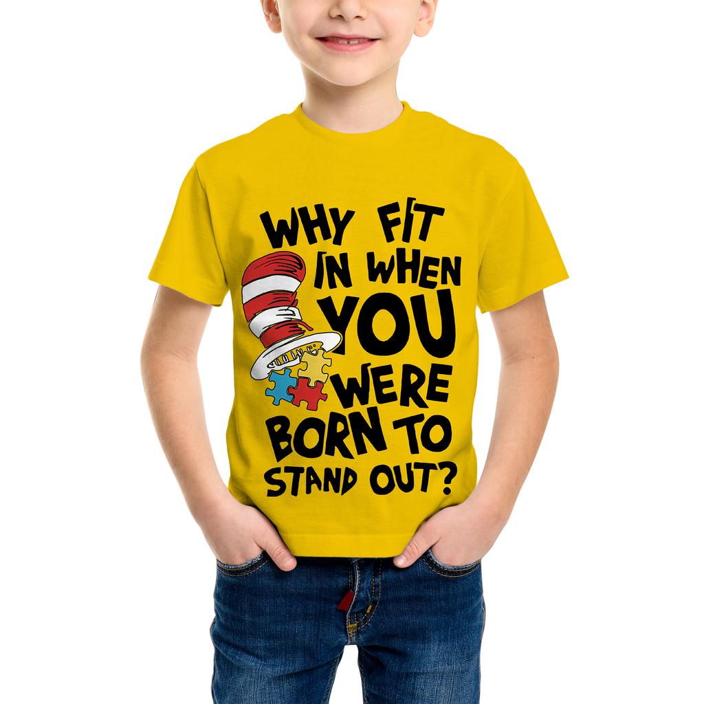3D Printed T-Shirt - Short Sleeve Crew Neck Casual Streetwear Bike Design for Young People