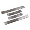 RUIQ Stainless Steel Step Garnish for Nissan Note Interior and Side Step Garnish for Nissan Note Model E-Power (Silver) - E-Power (New E13)