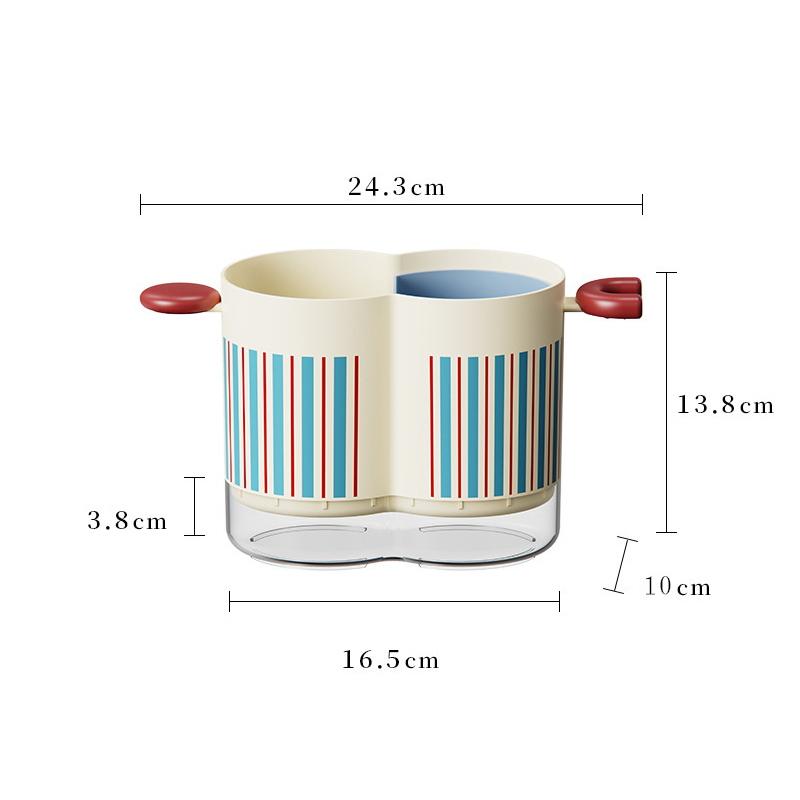 

Многофункциональная дофаминовая кухонная подставка для палочек с дренажом, круглая стойка для хранения, высококачественная клетка для палочек для организации дома