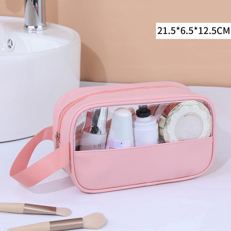 Portable Travel Cosmetic Bag Women Transparent Makeup Bags Large Capacity Bath Wash Bag Multifunction Waterproof Storage Case