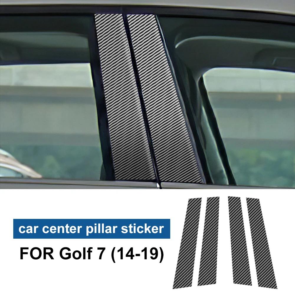 Carbon Fiber Style Interior Sticker for Volkswagen Golf 6 7 8 MK6 MK7 MK8 2010-2022 – Interior Panel Decorative Cover
