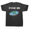 The Earth Is Flat Ice Wall Flat Earth Men's Clothing Summer Oversized T-shirt Streetwear Fitness T Shirt Birthday Cotton Tshi...