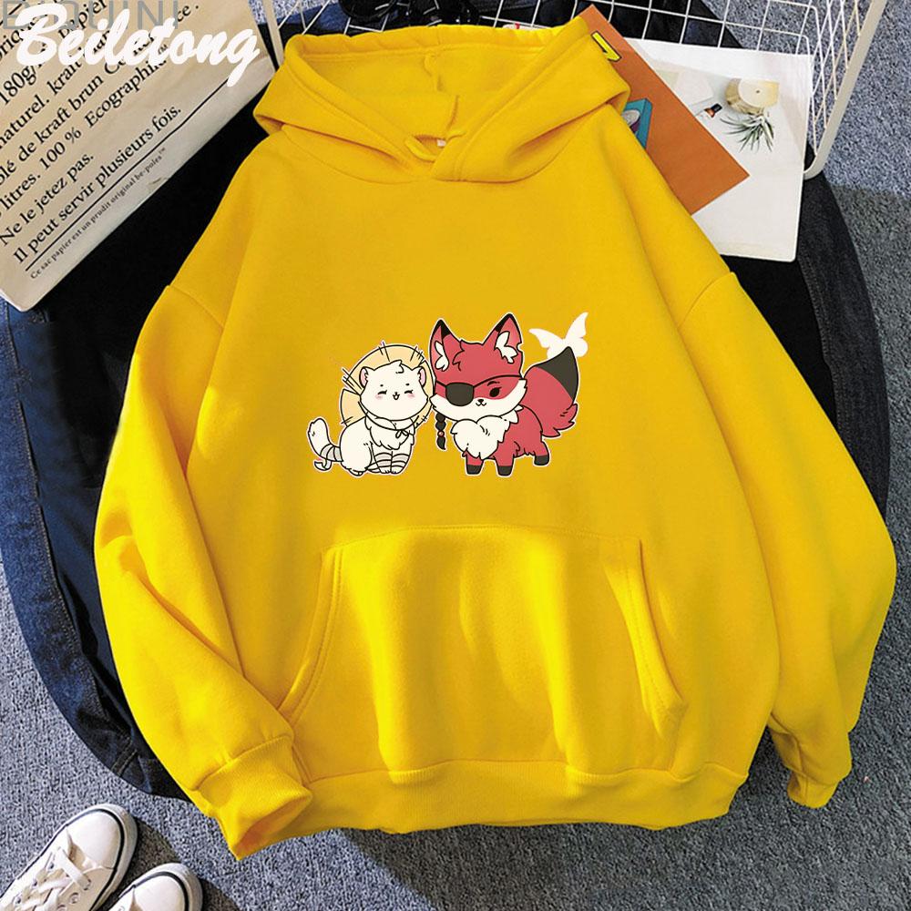 TGCF Hualian Hoodie Tian Guan Ci Fu Hoddies Aesthetic Clothes Harajuku Hoodies Fashion Women Cartoon Sweatshirts