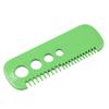Leaf Stripper Four Holes Flat Comb Shape Reusable Non-slip Multipurpose Plastic Herb Vegetable Leaf Remover Kitchen Gadget