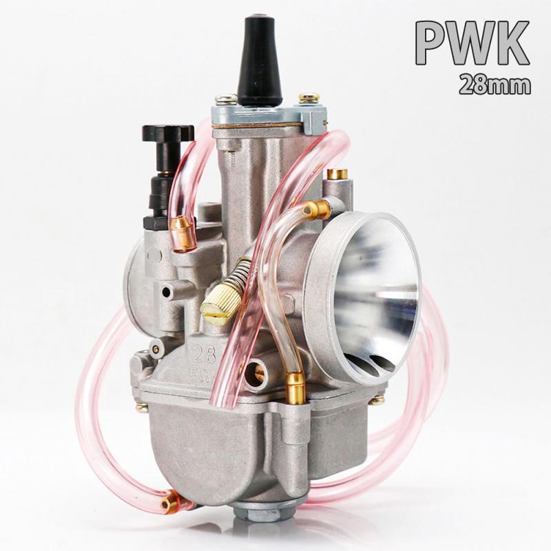 Univerzální karburátor pro tuning čtyřkolek PWK 21-26 mm, rychlejší zrychlení, úspora paliva, pískovaný karburátor, autopříslušenství