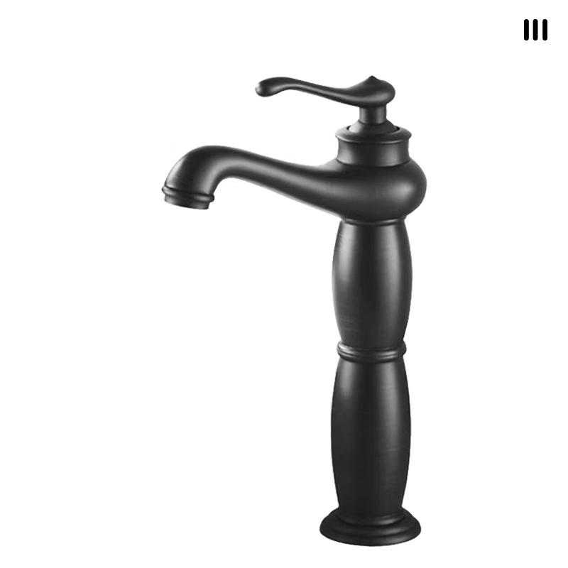 TLXT Vintage Brass Basin Faucet