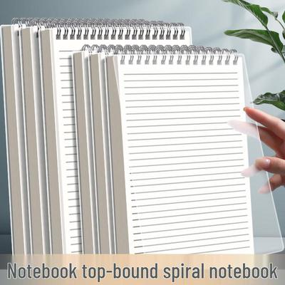 A4 kroužkový zápisník s překlápěcími listy - Linkovaný, Čtverečkovaný, Prázdný - Ideální pro studenty