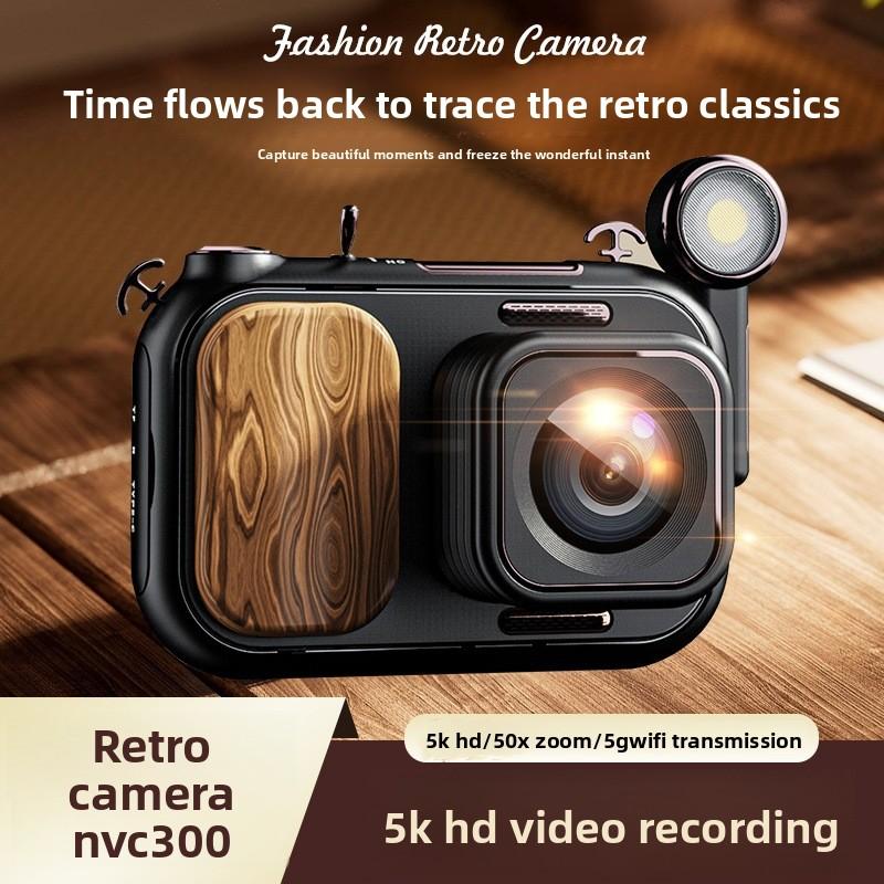 Vintage Camera 5k High Definition Recording Four Beauty Filters Digital Camera