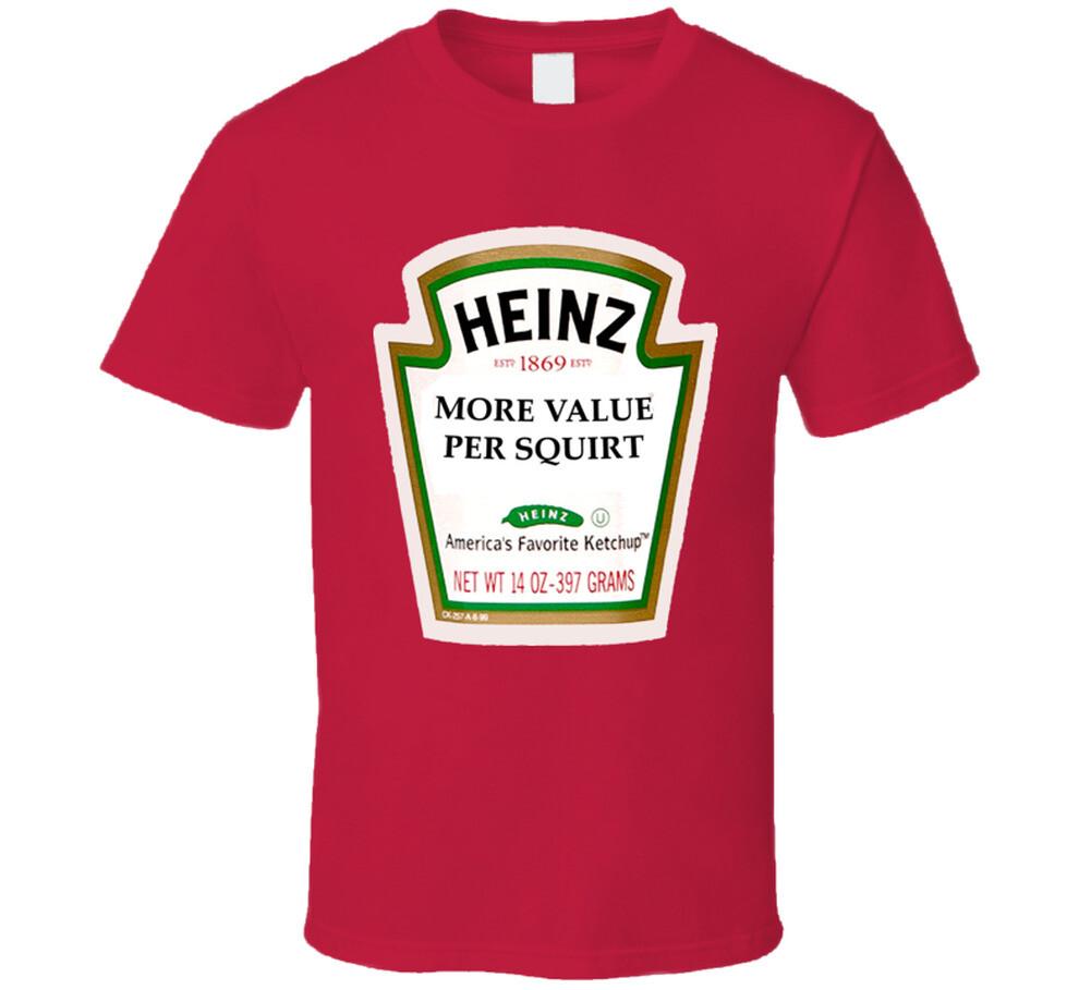 Heinz Ketchup Funny T Shirt XL