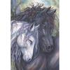 [Heye] 500 Piece Jigsaw Puzzle - Perre: Communicating Horses Art
