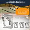 10 PCS Windscreen Wiper Motor Linkage Portable Durable Rods Arms Link Mechanism Repair Clip Fix Kit 269617-M53K