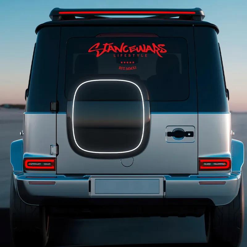 Stancewars JDM Car Windshield Banner Stickers Waterproof Automobiles Windscreen Vinyl Decals Car Styling Decoration Accessories