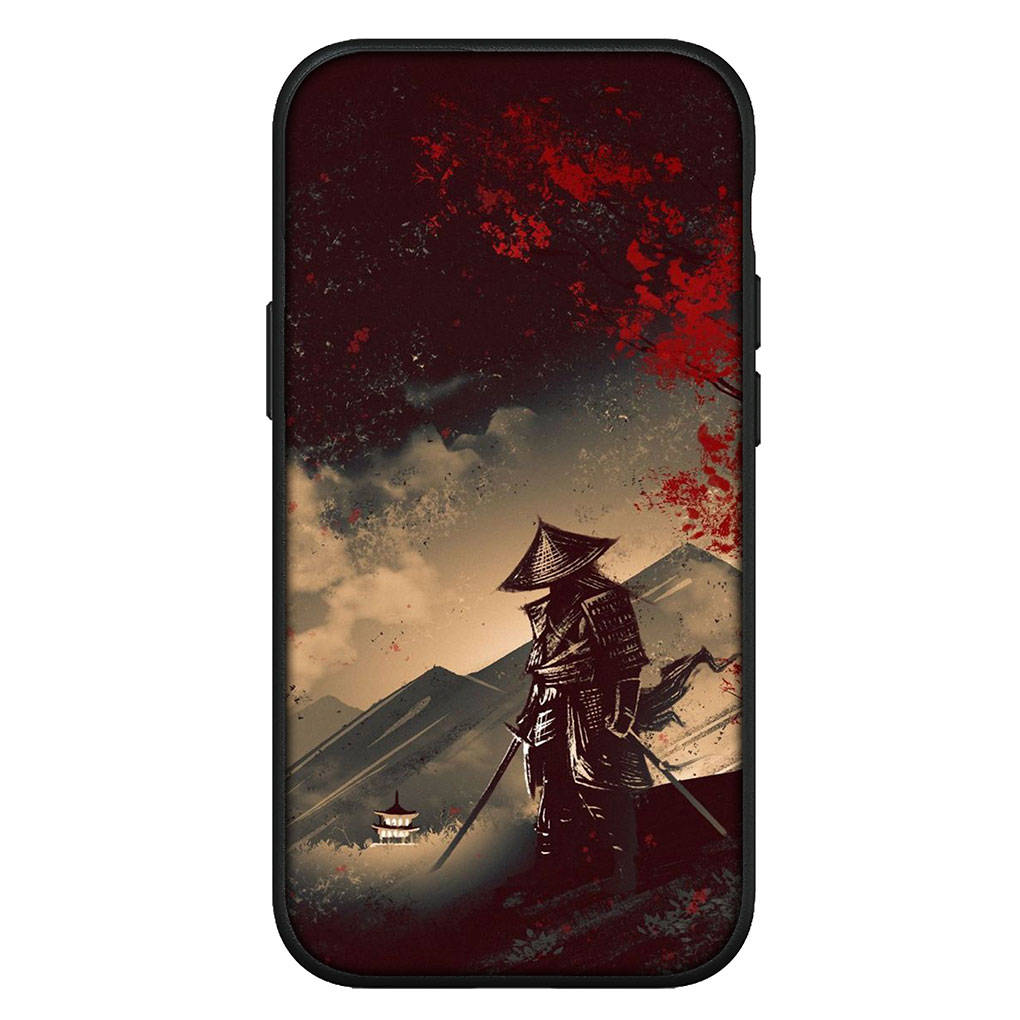 

Чехол для iPhone 16 15 Xiaomi Redmi Note 14 13 12 11 Pro Max 16e Samsung Galaxy S25 S24 S23 Moto OPPO Huawei Samurai Skeleton Ninja Bushido Phone Case for Redmi Note 9 экрю