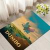 1pc Dumbo Pattern Area Rug Soft Flannel Floor Mat for Living Room,Office,Bedroom and Carpet,Sofa Coffee Table Floor Mat
