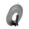 Wahei Freiz Frypan Cover, Stand-Type Handle Lightweight Pan Cover, Leans Series, 18-22cm Compatible, Fluororesin Coated, with Glass Window, LR-8088