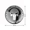 4PCS 56MM Skull  Wheel Center Cap  Decal StylingEmblem Car  Cover Stickers Hub