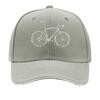 Vintage Mountain Bike Cyclist Outline Graphic Sandwich Baseball Cap Sun Cap Outdoor Workouts Hat