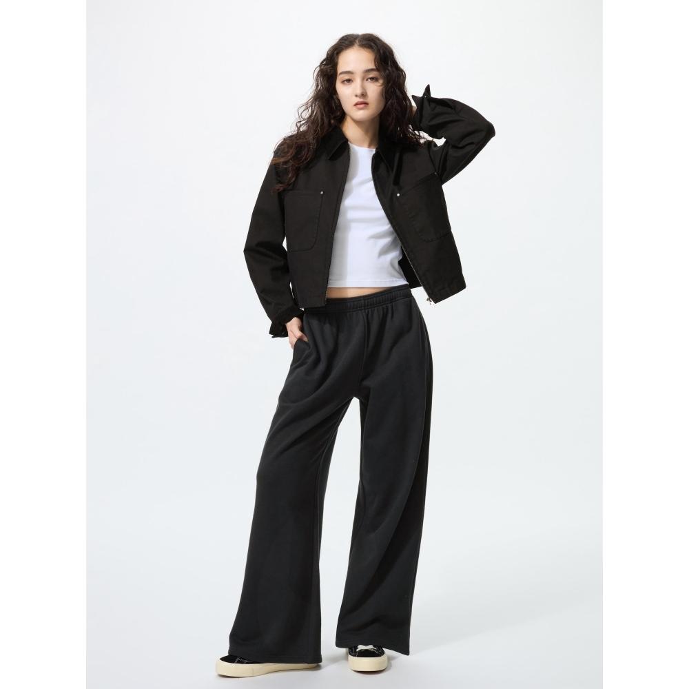 Uniqlo Sweat Wide Pants  Leg Length 70 73cm 