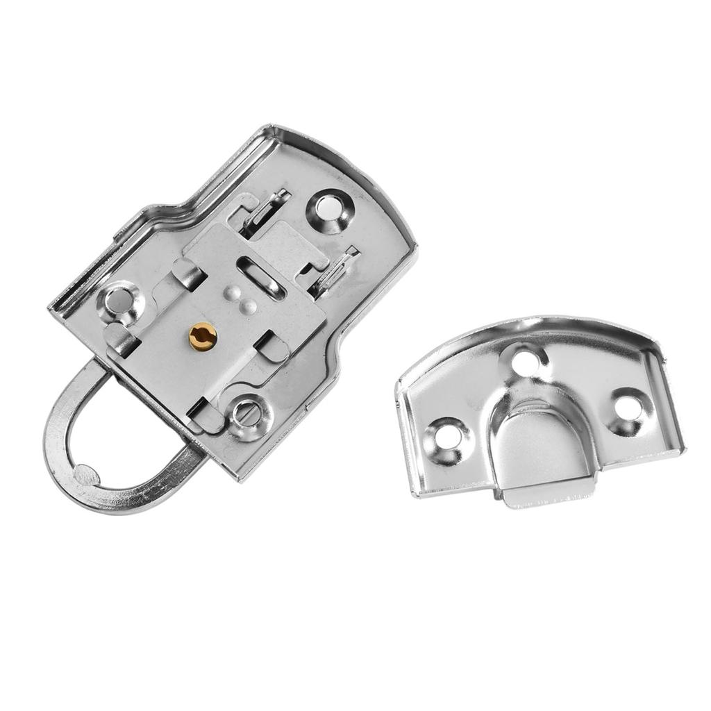 Drawer Locks Latch Hasp Lock Boxes Cabinets Buckle Lock Latch Hasp Secure Locking System Suitcase Locker Brand New