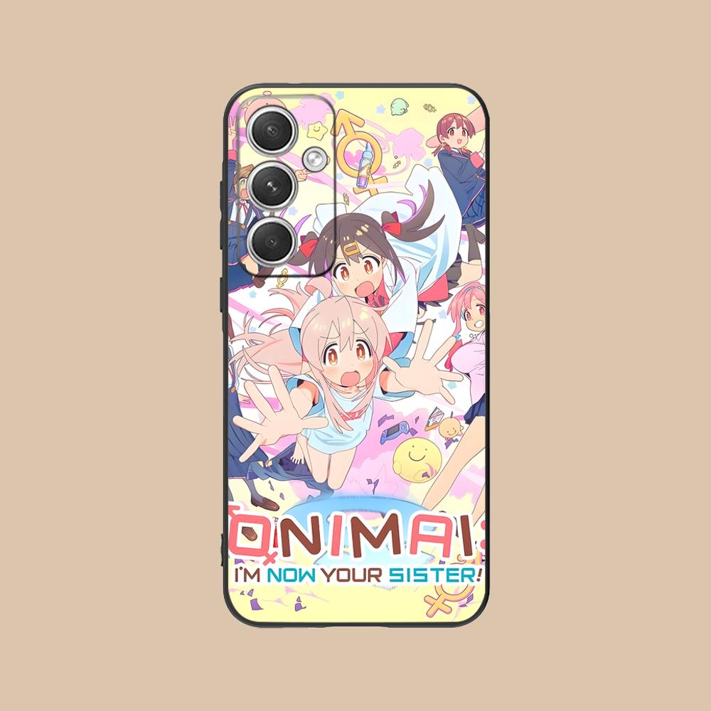 Anime Mahiro Oyama Onimai Phone Case for Samsung Galaxy S26 S25 S24 S23 S22 S21 S20 Note20 Plus FE Ultra Colorful Cover Pretty