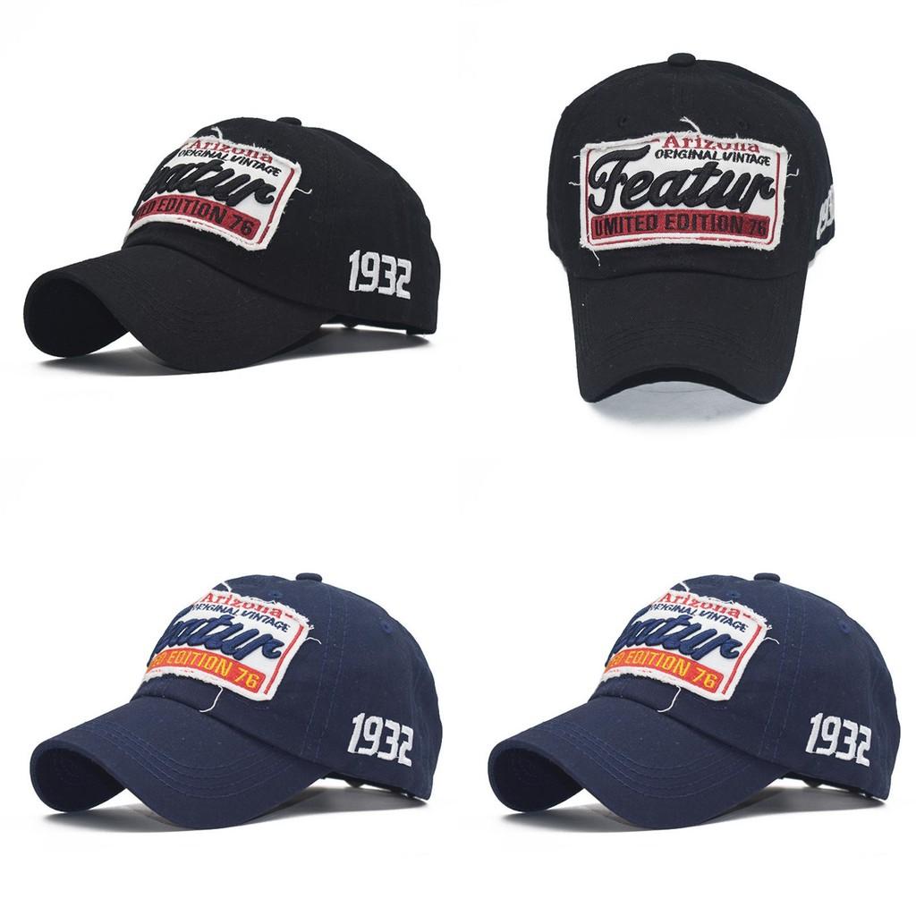 Premium Washed Cotton Baseball Hat With 3d Embroidered Letters