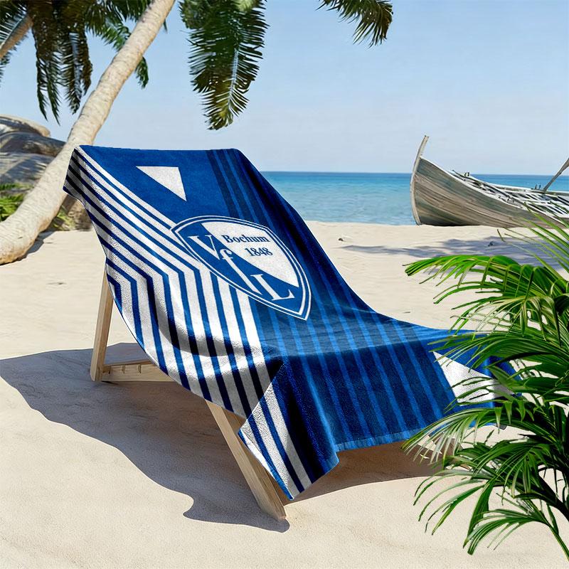 VfLBochum Beach Towel, Large Soft Quick Dry Towel for Beach Camping Swimming