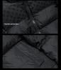 Winter 2025 European Men's Trendy Casual Jacquard Stand Collar Down Jacket