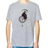 Fashion Breathable Printing T Shirt Banksy Graffiti The Grim Reap Funny Graphic T Shirts Summer Cotton New Shirts And TShirts