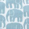 Nishikawa Sangyo Tokyo Nishikawa Imabari Baby Towel (Swaddle Towel) (84x84cm) Blue Finlayson Elephant Design, Made In Japan, Cotton, LT59458090B