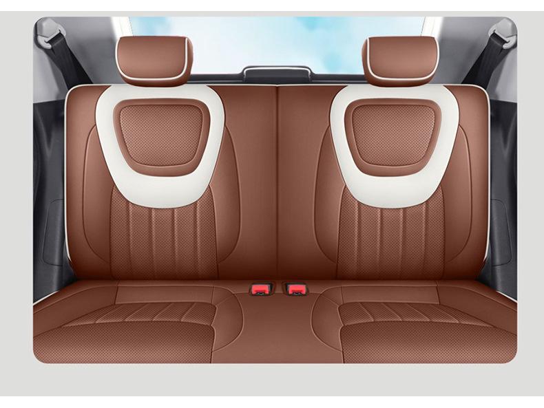 Wuling Bingo All-Season Leather Car Seat Cover - Universal Fit, Full Surround Design