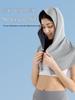 Quick-Dry Sun Protection Hoodie Towel for Beach, Gym, and Sports