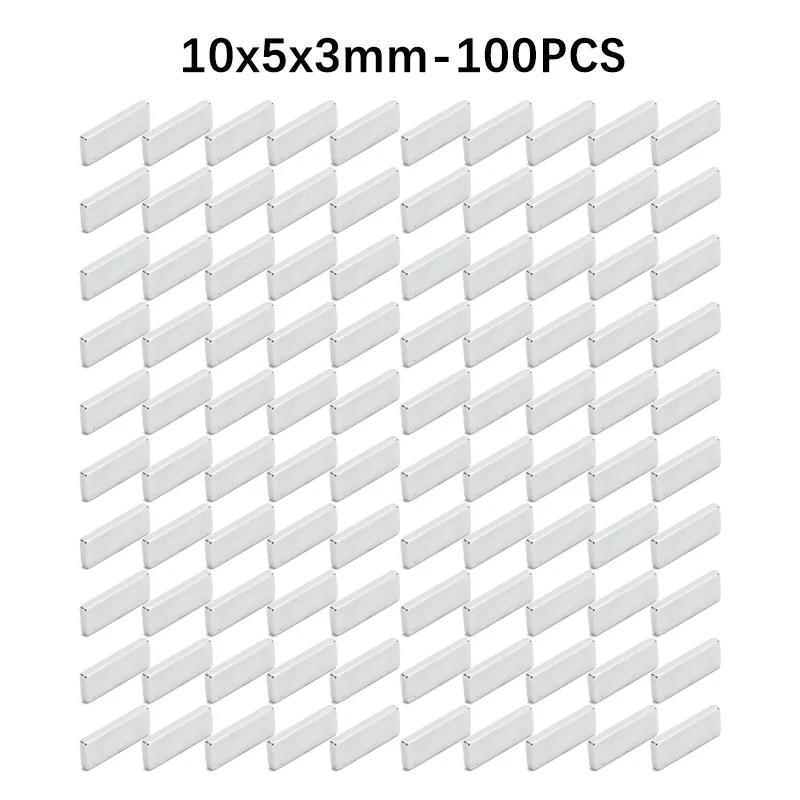20X10X2 Rectangular Strong Magnetic Force N35 High Strength Neodymium Magnet Suitable Gardening Refrigerator Stickers