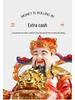 2025 Wen Cai Shen Statue: Copper-Colored for Inviting Wealth, Ideal for Home or Living Room Worship.