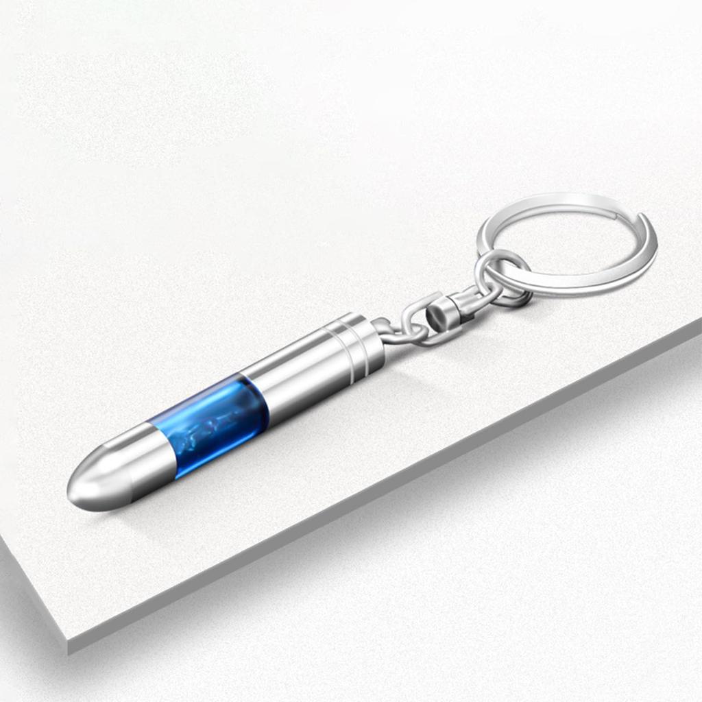FsGrg Anti-Static Key Chain Car Anti-Static 2 Pieces Blue, Blue