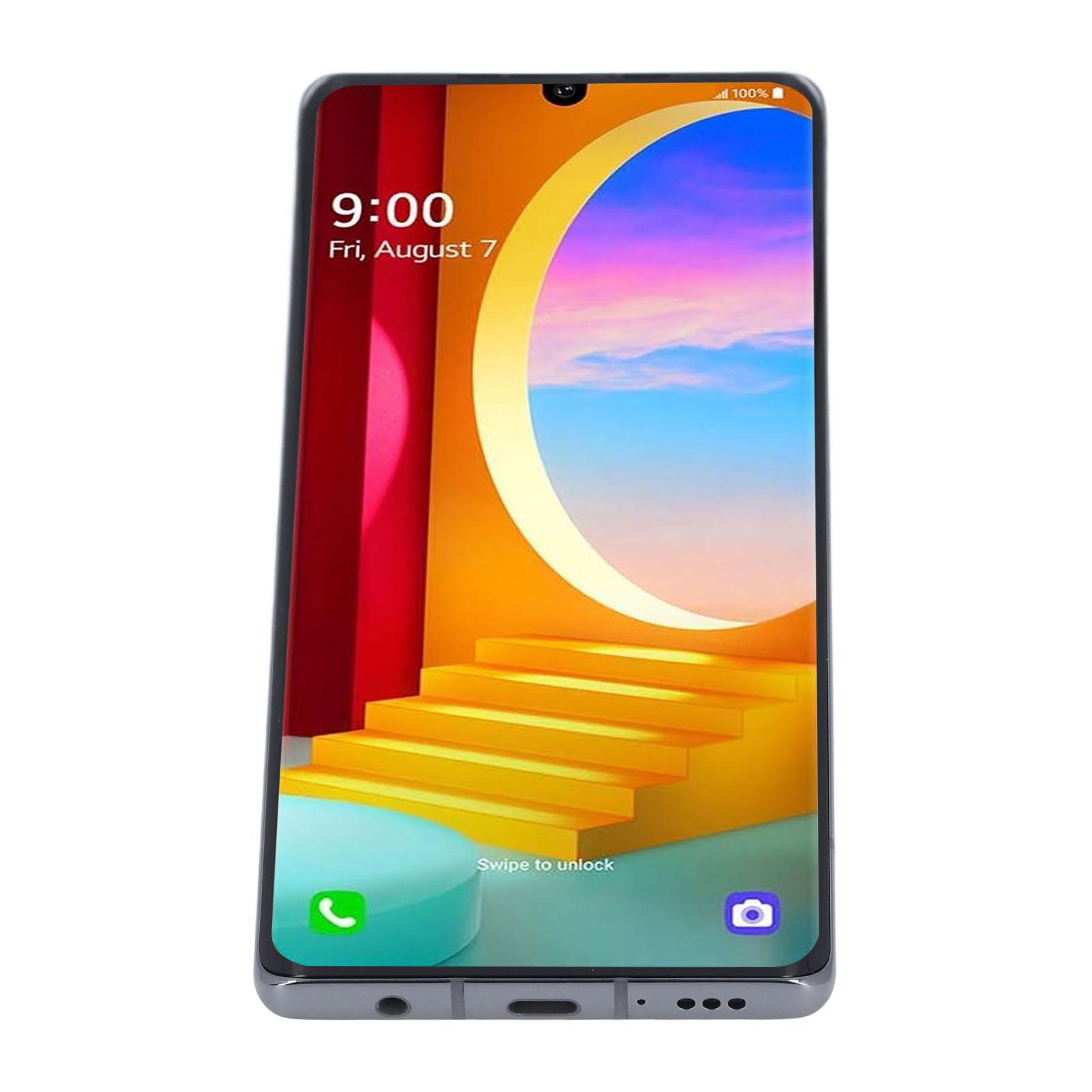 Сенсорный дисплей в сборе с дигитайзером, OLED-экран для телефона с дактилоскопическим сканером для Velvet 5G серый