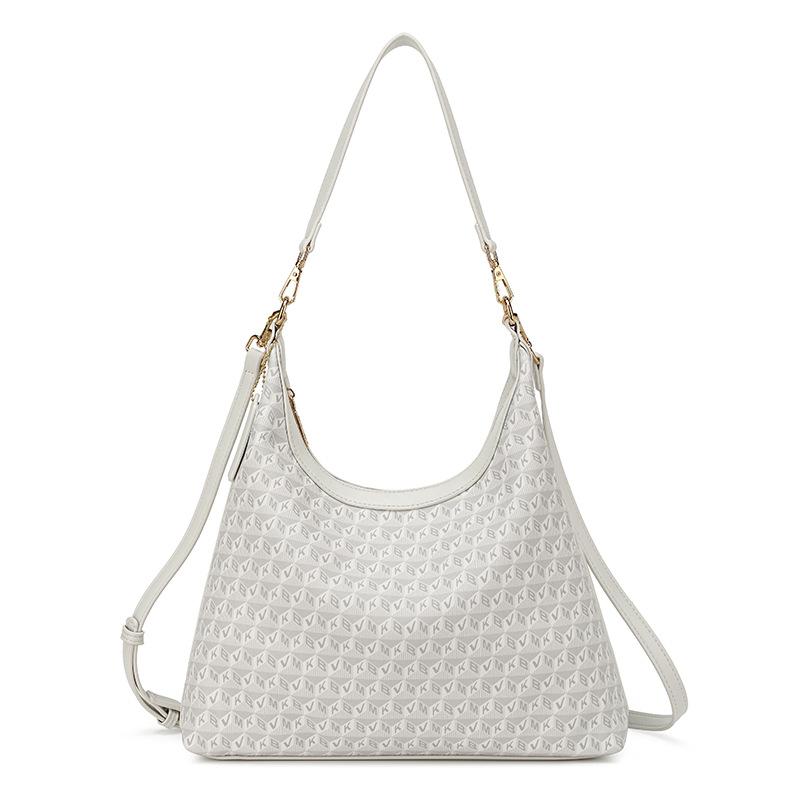 

Stylish and simple commuter shoulder bag 2025 autumn new Korean niche design large-capacity shoulder handbag белый