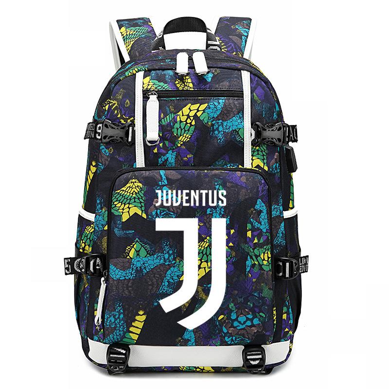 Football Star Surrounding Student Bag Camouflage Backpack Leisure Travel Mountaineering Bag