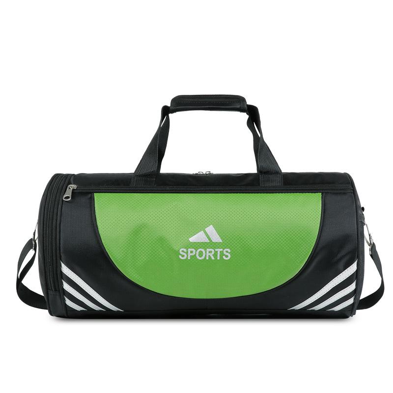 Water-Repellent Sports Fitness Bag with Wet/Dry Separation, Large Capacity, Lightweight, Handheld & Crossbody Travel/Yoga Bag