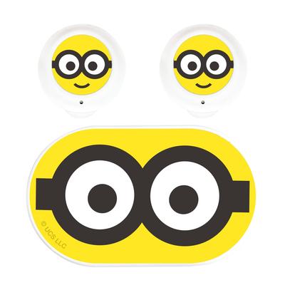 Gourmandies "Despicable MeMinions" Series True Wireless Stereo Earphones and Goggles MINI-338A W54 X H33.5 X D33mm