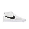 Nike Sb Blazer Court Mid Premium Unisex White Black DM8553-100