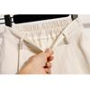 DIMANAF 2026 Plus Size Spring Summer Women Pants Elastic Waist Oversize Fashion Casual Long Pants Solid