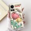 For OPPO Reno 10 Case CPH2531 Reno10 5G Cover Fashion Daisy Flower Lens Protective Soft Shell For OPPO Reno 10 Pro CPH2525 Coque