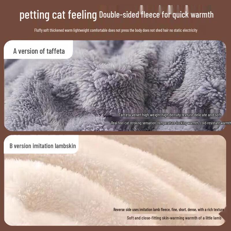 NanJiren Lamb Velvet Fiber Quilt